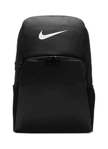 Nike Brasilia 9.5 XL Training Backpack Triple Black White New DM3975 010 New - Picture 1 of 11