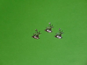 Charms Alce Argento Sterling .925 Testato Lotto di 3 NOS - Foto 1 di 12
