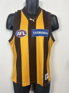 Hawthorne Puma 2008-2010 home Jersey small guernsey AFL football - Picture 1 of 8