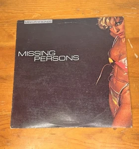 Missing Persons 1982 Vinyl Mini LP w/4 Songs - Capitol Records DLP-15001 Used - Foto 1 di 11
