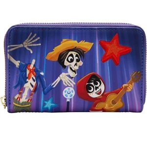 Loungefly Disney Pixar Coco Wallet Glows In The Dark New - Picture 1 of 5