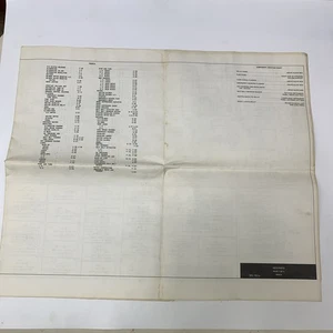 1973 Ford Pinto wiring diagram SHEET schematics service manual ORIGINAL - Foto 1 di 9