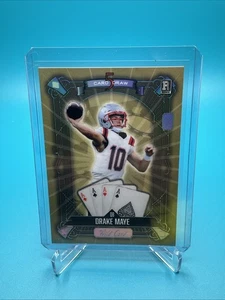 🔥Drake Maye 2/3 RC Ace Of Hearts 2024 5 Card Draw - Picture 1 of 2