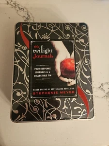 Cuatro diarios de recuerdo de The Twilight Journals en lata coleccionable sellada - Imagen 1 de 3
