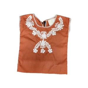 Mexchico Tex Mex Core Bebé Top 6-12 Meses Suroeste Rodeo Pueblo Foto Familiar  - Imagen 1 de 8