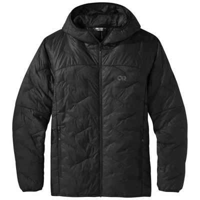 Chaqueta de invierno para hombre Outdoor Research Superstrand LT, negra, mediana Foto 1 de 4