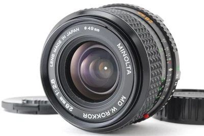 [Casi COMO NUEVO] Lente gran angular Minolta MD 28 mm f/2,8 de JAPÓN Foto 1 de 4