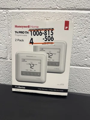 Honeywell T4 PRO Thermostat NEW - Image 1 of 4