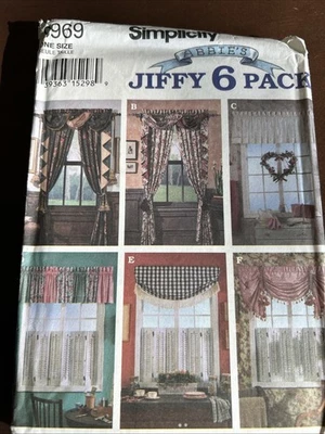Simplicity Pattern 8969 Window Treatments - Image 1 of 2