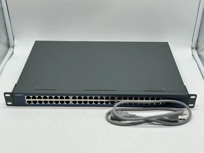 YuanLey 48 Port Gigabit PoE Switch Unmanaged with 2 1000Mbps SFP Uplink - Image 1 of 4