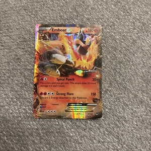 Pokemon 1x NM-Mint Holo Emboar-EX - 14/122 - Holo Rare ex BREAKPoint - Picture 1 of 1