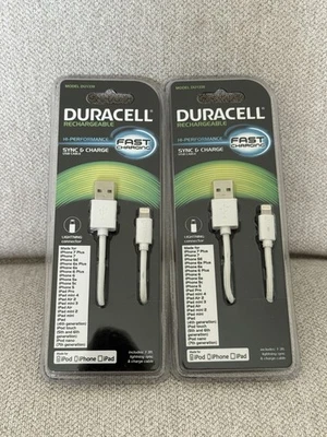 Cable USB recargable Duracell 2 piezas, modelo DU1339 Foto 1 de 4