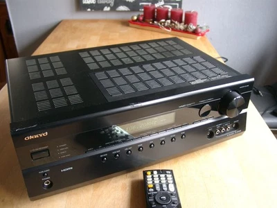 Mächtiger 7.1 Heimkino AV-Receiver Onkyo TX-SR508 mit HDMI und Fernbedienung - Bild 1 von 4