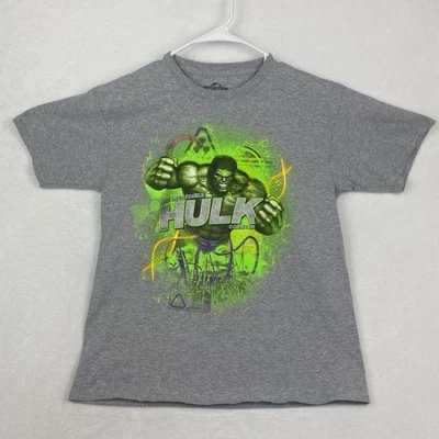 Camisa Universal Studios El Increíble Hulk Gráfica Juvenil Extra Grande Gris Foto 1 de 4