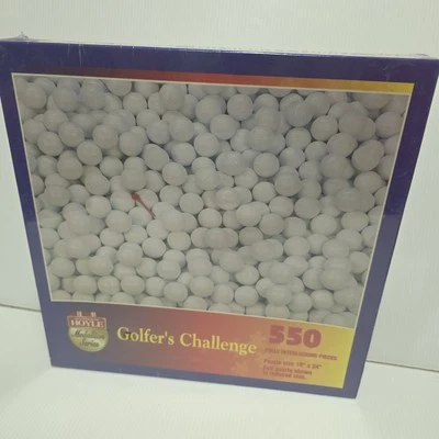 Rompecabezas Hoyle Golfer's Challenge 550 piezas 1995 NUEVO Foto 1 de 4