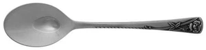 Noritake Rosetta Soup Place Spoon  7" Stainless - Picture 1 of 3