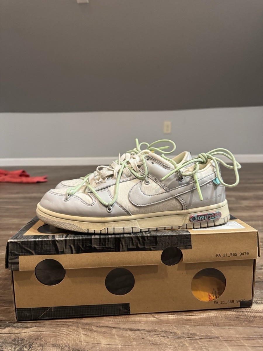 Nike Off-White x Dunk Low Lot 07 of 50 for Sale Nike Off-White x Dunk Low Lot 07 of 50 for Sale