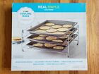 Real Simple (Solutions) 3 Tier Collapsible Cooling or Oven Rack w/Non Slip Feet 