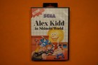 Alex Kidd In Shinobi World Sega Master System  Complete  Blu Label 