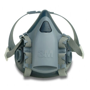GENUINE 3M Half Face 7503 Large Respirator Mask Reusable BNIB EXP 2027