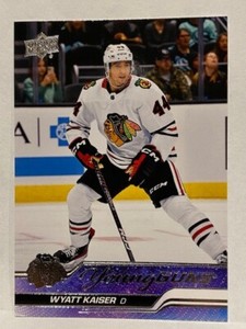 2023-24 UPPER DECK SERIES 1 WYATT KAISER YOUNG GUNS #229