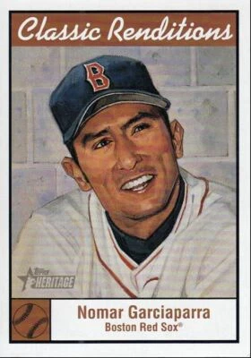 2001 Topps Heritage Classic Renditions Nomar Garciaparra Boston Red Sox #CR2 - Image 1 of 2