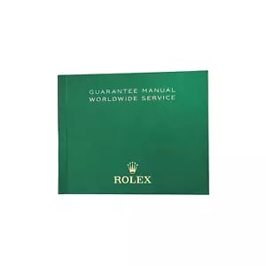 Rolex Garanzia Manuale Guarantee Worldwide Service Booklet Ref. 563.84 - Foto 1 di 6