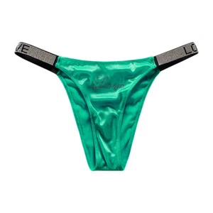 1/5 Pack Lot Womens Satin Panties Sexy String Bikinis Thong G-string Lingeries - Picture 1 of 17