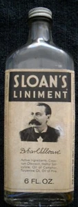 Sloan's Liniment 6 oz Glass Bottle - Bild 1 von 2
