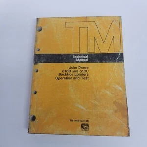 John Deere 610B & 610C Backhoe Loaders Operation & Test Technical Manual TM-1446 - Picture 1 of 6