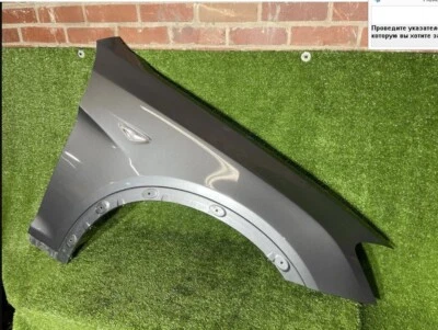 Guardabarros delantero derecho del lado del pasajero 11-17 OEM BMW F25 F26 X3 X4 gris espacial a52 Foto 1 de 4