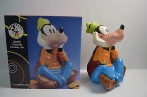 Vintage Goofy Ceramic Cookie Jar Mickey & CO. Treasure Craft Pfaltzgraff - Picture 1 of 24