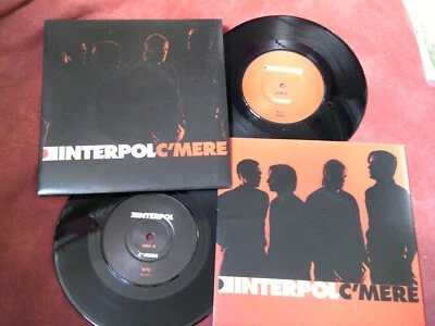INTERPOL C'mere X2 7" Ltd No'd 2000's INDIE - Image 1 of 3