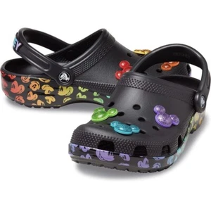 Crocs X Disney Mickey Mouse Neu mit Etikett Rainbow Pride Celebration Clog US M11 EU45 - Bild 1 von 7