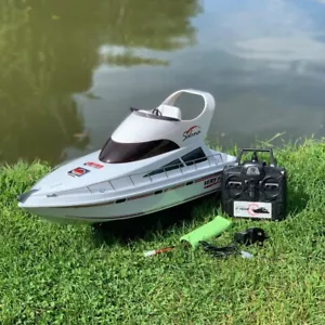 RADIO CONTROL RC BOAT HIGH SPEED FOR RACING RTR FAST LARGE! HENG LONG ATLANTIC - Picture 1 of 5