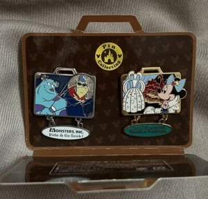 Disney Resort Pin Monsters, Inc. Ride & Go Seek Minnie Mouse Vacation Packages - Picture 1 of 3