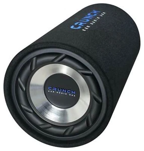 Crunch (10") Single-Bassreflex-Bassrolle GTS250 25 cm 500 Watt Auto-Subwoofer - Bild 1 von 2