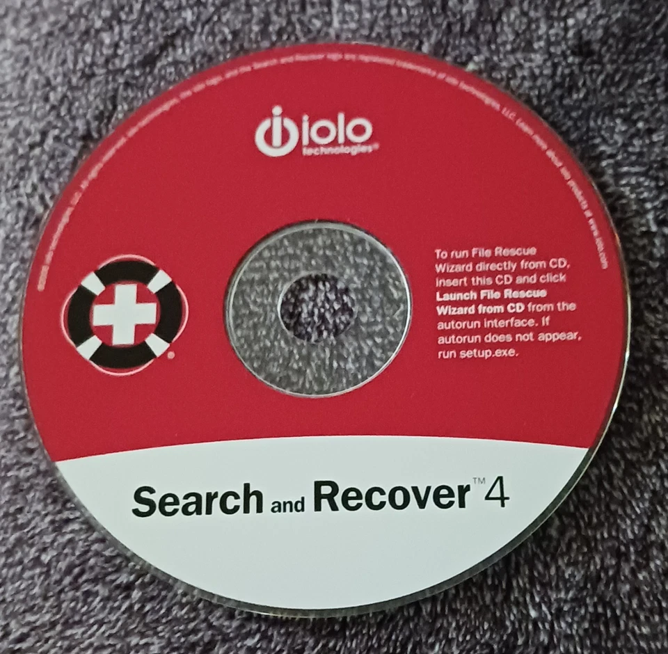 iolo Search and Recover 4 Recover Deleted Data Files PC Software - Image 1 of 1