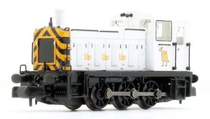 Graham Farish 371-065 Clase 03 Ex-D2054 British Industrial Arena Blanco Shunter - Imagen 1 de 4