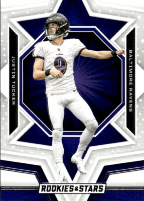 2023 Rookies & Stars #7 Justin Tucker RAVENS - Image 1 of 2