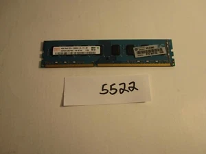Hynix 4GB HMT351U6CFR8C-H9 PC3-10600 1333Mhz DDR3 DESKTOP MEMORY RAM (5522) - Picture 1 of 2