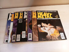 Heavy Metal Magazine Lot Of 8 1980s Issues Richard Corben RanXerox cond. varies