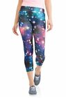 Nwt Nobo Jr’s High Rise Basic Ankle Sueded Galaxy Print Leggings Small (3-5)