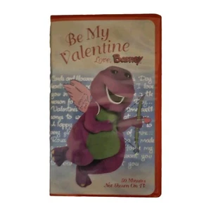 Barney - Be My Valentine - Love, Barney (VHS, 2000, Clam Shell) - Picture 1 of 3
