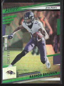 2022 Panini Prestige #24 Rashod Bateman Xtra Points Green #/249 - Picture 1 of 2