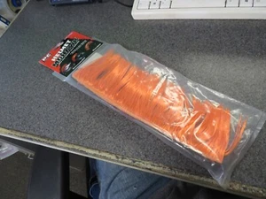 PC Racing Orange Peel N Stick Helmet Mohawk Accessory For Any Helmet PCHMORANGE - Picture 1 of 6