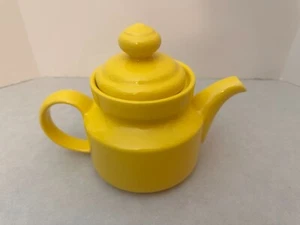Teekessel Teekanne - Waechtersbach Spanien - gelbe Keramik - Bild 1 von 9