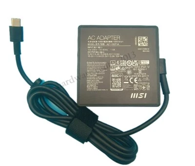 Original 100W USB-C Power adapter for MSI Prestige 14 A12UC A12UC-006 A21-100P1A — 第 1/4 张图片
