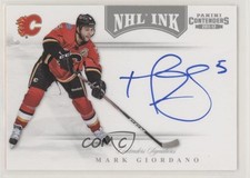 2011-12 Panini Playoff Contenders NHL Ink Mark Giordano #5 Auto