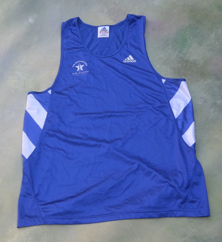 Vintage Adidas The Superstars 25th Anniversary Men's Tank Top Size XL_MADE IN US - Image 1 of 4
